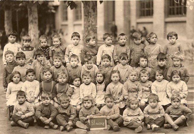 Anne scolaire 1956 - Unieux