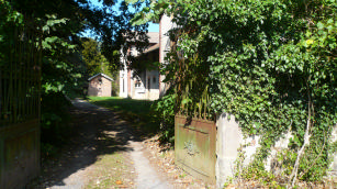 Entre de la demeure  l'Hermitage